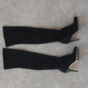 Cole Haan Talia over the knee suede boots